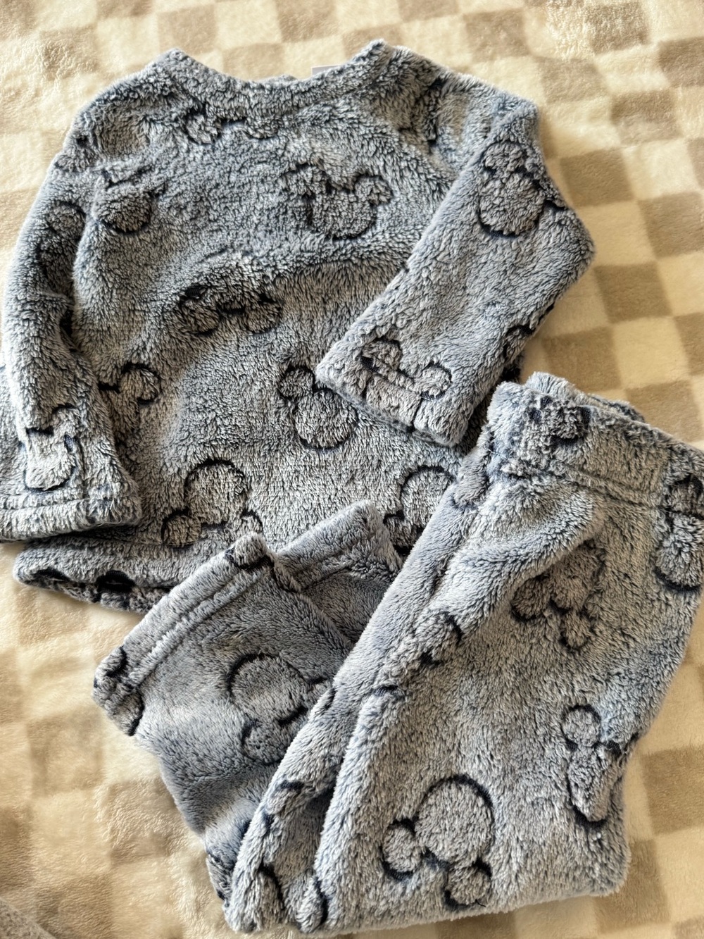 Disney Mickey Mouse Baby Infant Fleece Outfit